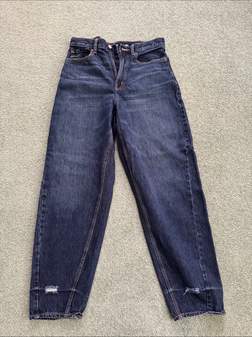Old Navy Dark Indigo Boyfriend Jeans